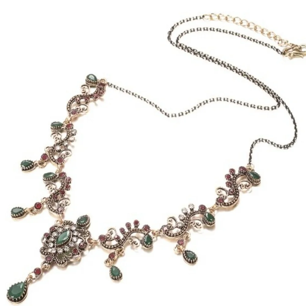 Turkish Vintage LookingPendant NecklaceJewelry forWomen,NEW,Wedding HandmadeGift - Picture 4 of 7